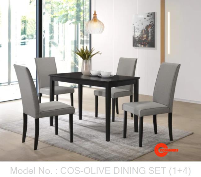 COS-OLIVE DINING SET (1+4)